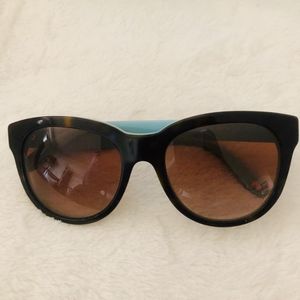 Tiffany & Co. Sunglasses New Havana Blue Brown Gra